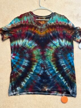 One of a kind  Tie-Dye V-Neck Tee
New, never worn